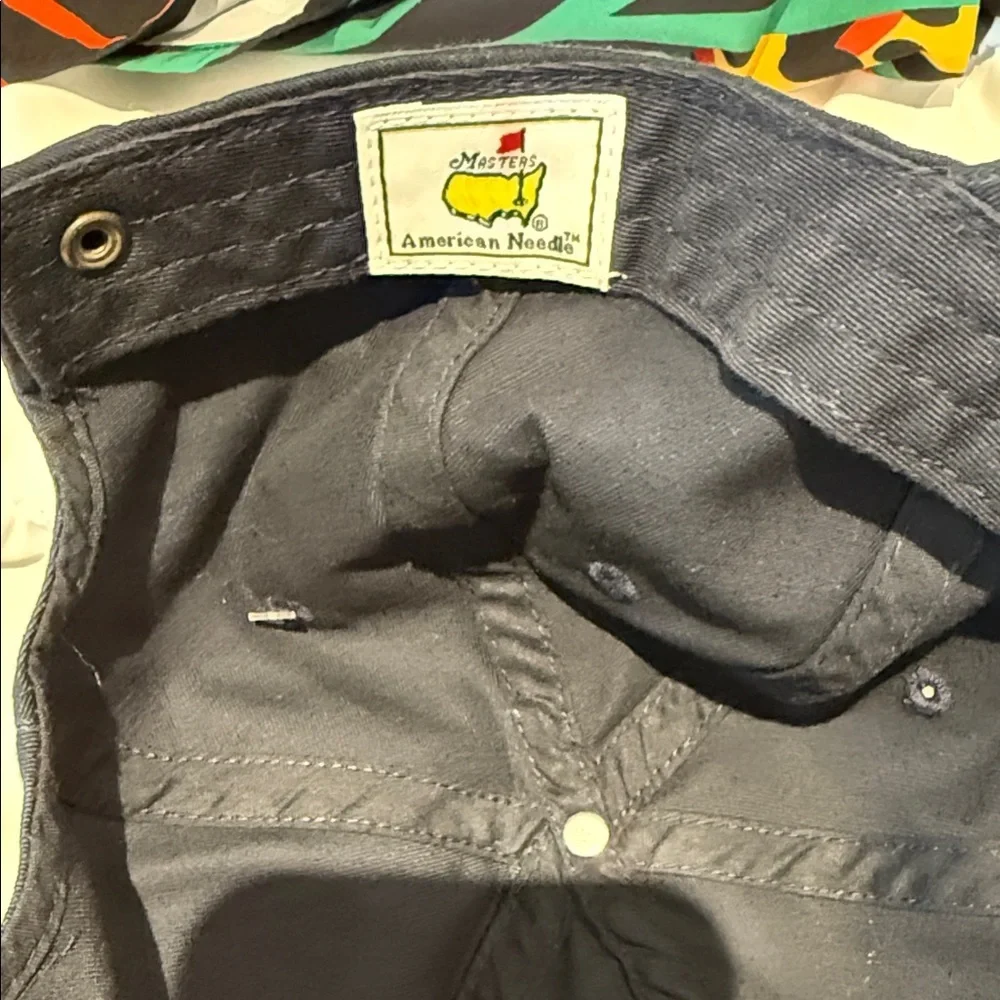 Masters 2017 (Sergio Garcia Spain Champion Year 🏆) Navy Golf Cap NWT Augusta GA - Picture 4 of 6